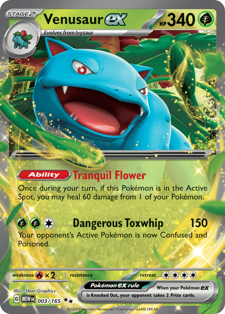 Venusaur ex — 151