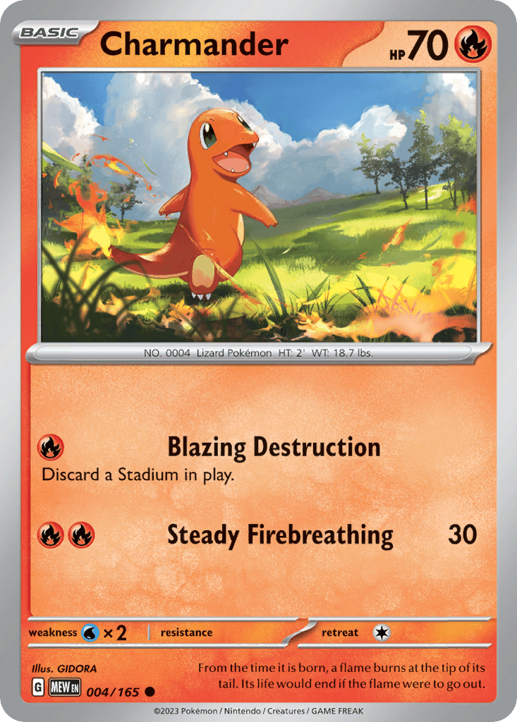 Charmander — 151