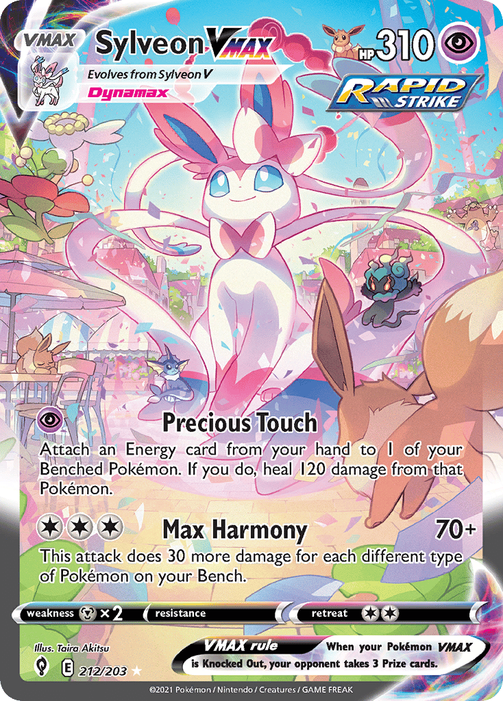 Sylveon VMAX — Evolving Skies