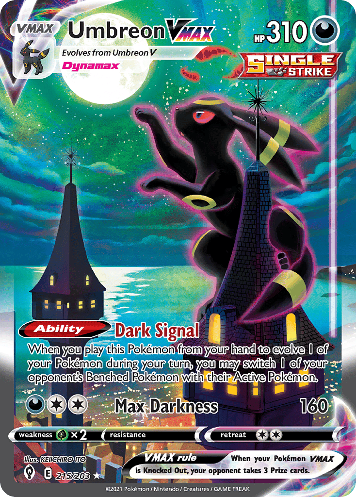 Umbreon VMAX — Evolving Skies