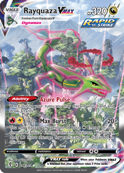 Rayquaza VMAX — Evolving Skies