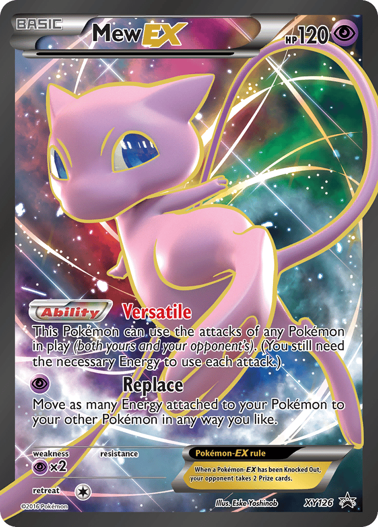 Mew-EX — XY Black Star Promos