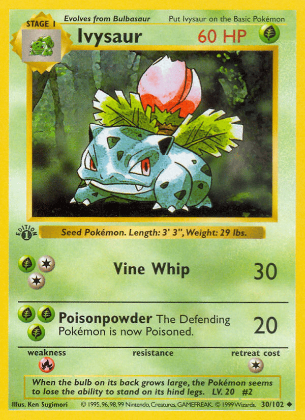 Ivysaur — Base
