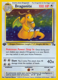 Dragonite — Fossil