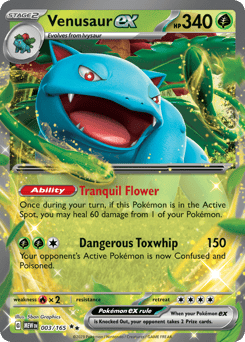 Venusaur ex — 151