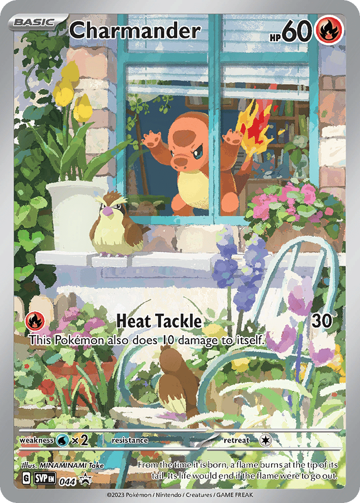 Charmander — Scarlet & Violet Black Star Promos