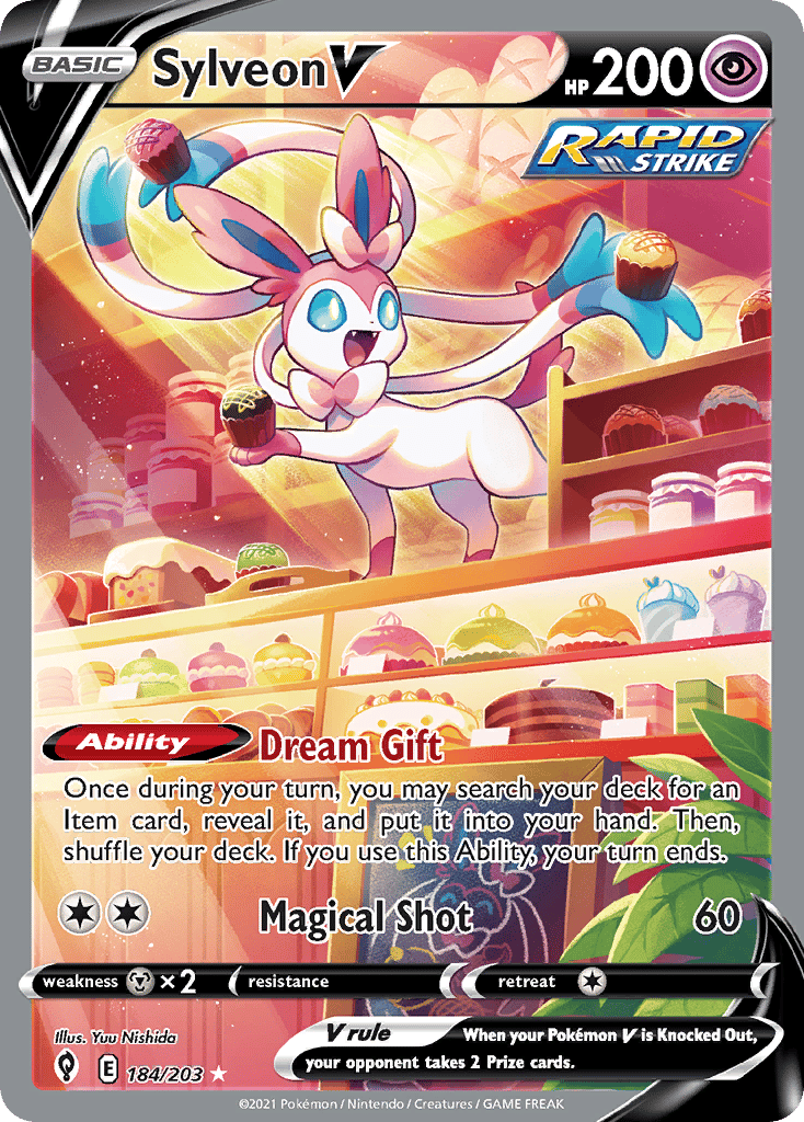Sylveon V — Evolving Skies